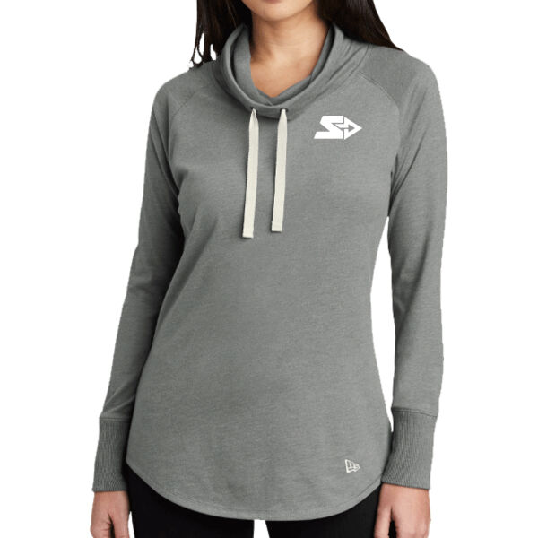 Shift Group - Ladies Sueded Cotton Blend Cowl Tee Thumbnail