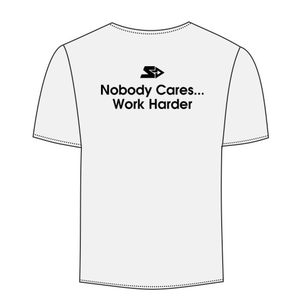 SG - WORK HARDER - Tri Blend Tee Thumbnail