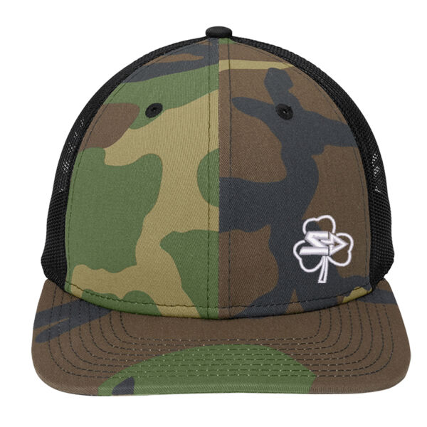 Shift Group w/Shamrock Logo - Snapback Low Profile Trucker Cap Thumbnail